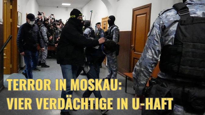 Angriff Auf Konzertsaal Bei Moskau Vier Verd Chtige In U Haft Videos