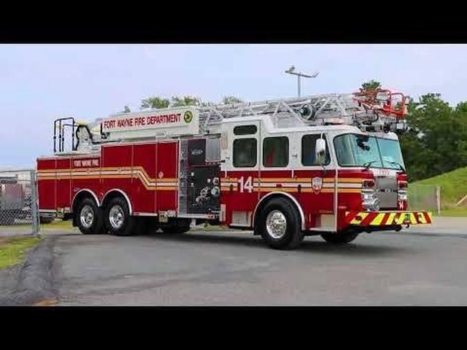 Walk Around Of Fort Wayne Fire Department S Lth Aerial So