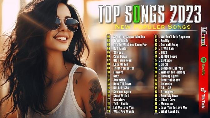 Billboard Hot 50 Songs Of 2023 Top 40 Latest English Songs 2023