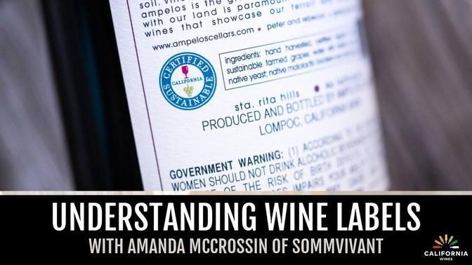 How To Read A Wine Label With Amanda Mccrossin Of Sommvivant