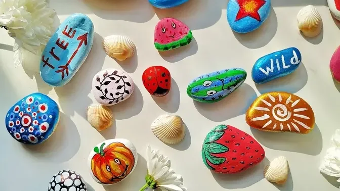 50 Rock Painting Ideas Stone Art For Summer Home And Garden Decorating