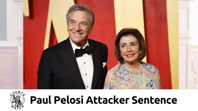 DOJ Seeks 40 Years for Attacker of Nancy Pelosi's Husband