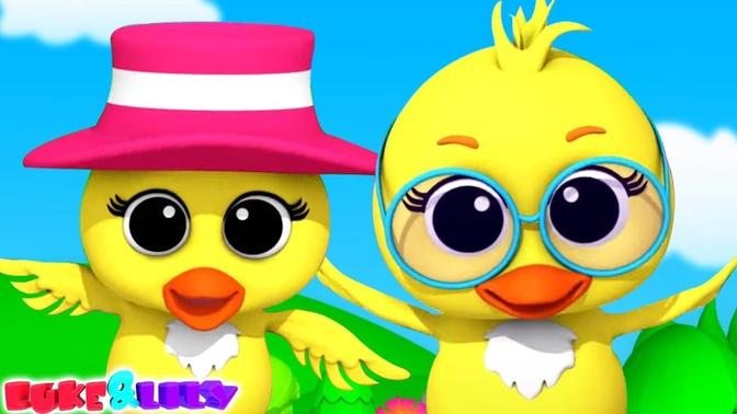 Two Little Dicky Birds Kids Songs & Nursery Rhymes For Kids
