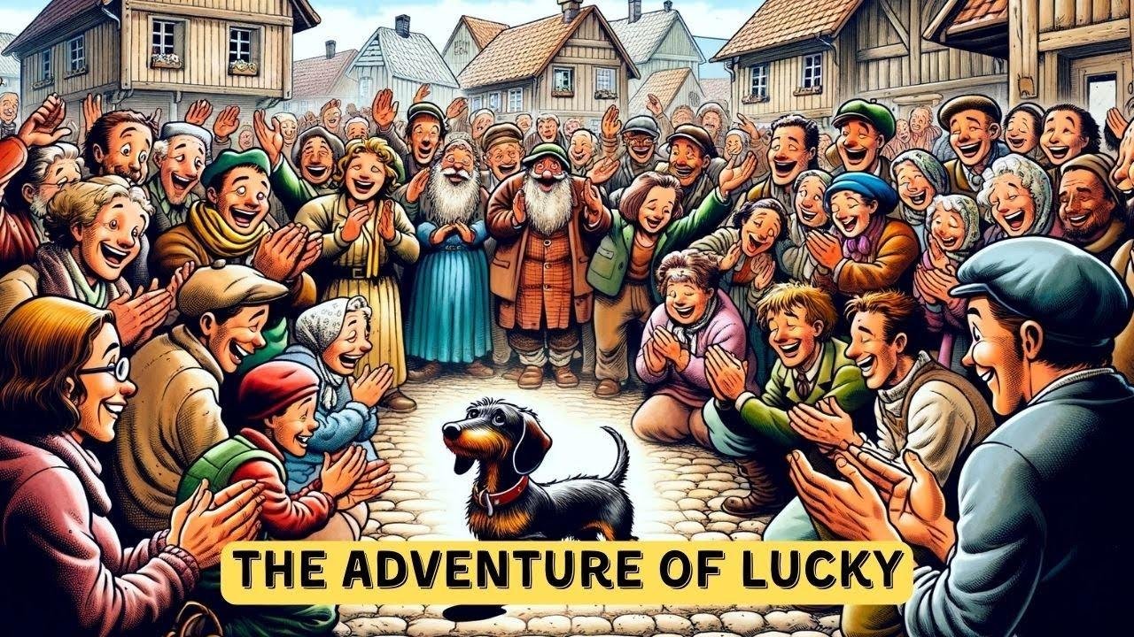 Improve Your English (The Adventure of Lucky) | English Listening Skills- Speaking Skills Everyday