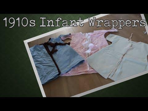 1910s-1920s Infant Wrappers || Dressing the 20th Century Baby