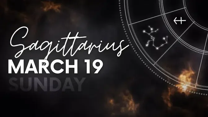 Sagittarius - Today Horoscope - March 19, 2023