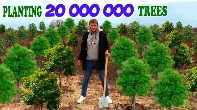 Planting 20,000,000 TREES!