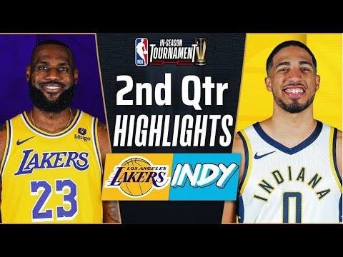 Los Angeles Lakers vs Indiana Pacers  2nd QTR - PART 2 Highlights | Dec 9 | NBA IN-SEASON TOURNAMENT