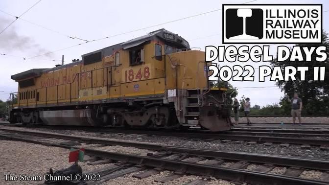 Illinois Railway Museum: Diesel Days  | 4K | Part II