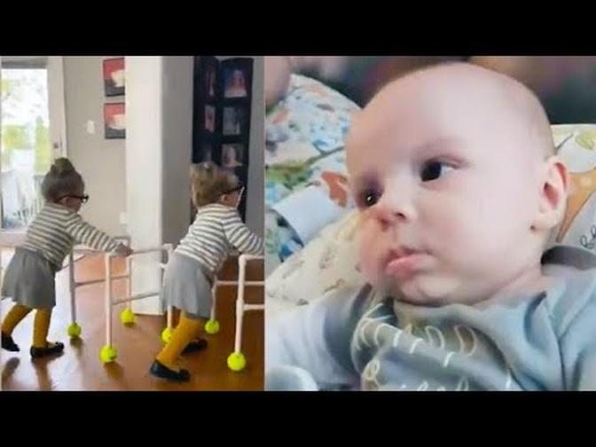 Twin Babies Most Funny and Cute Moments 2020 - Funniest Home Videos