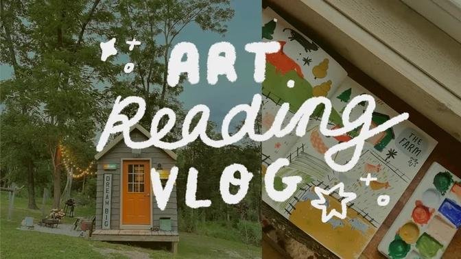 Weekend In My Life! | Art Reading Vlog