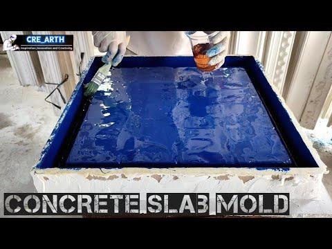 How to make concrete slab/paver mold ✓ Making concrete paver | pt.2