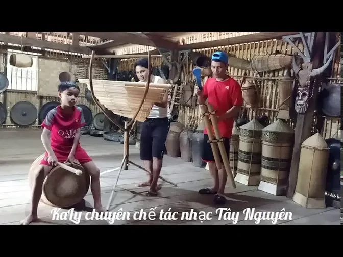 Tơ rưng truyền thống cổ Bahnar Kon Tum