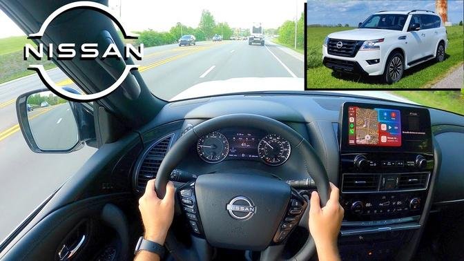 2021 Nissan Armada __ POV Review & Test Drive (3D Binaural Audio).