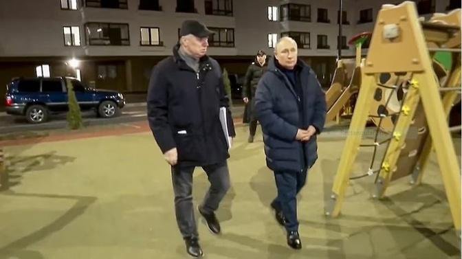 Putin visits Russian-occupied Mariupol following ICC arrest warrant 