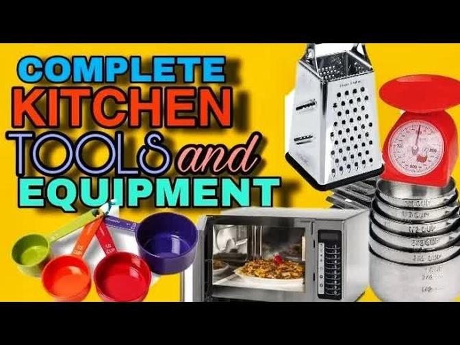 TYPES OF KITCHEN TOOL AND EQUIPMENT AND THEIR USES