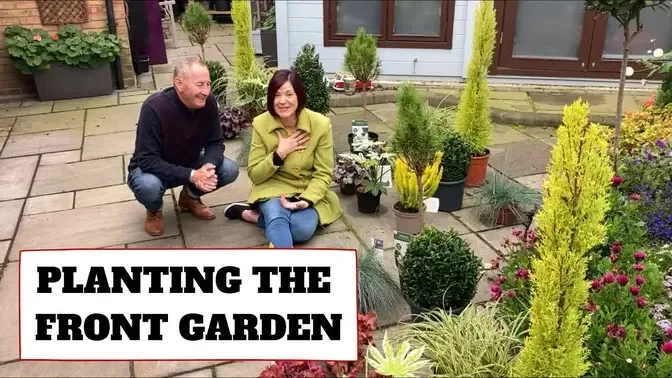 Front Garden Makeover Part 2 & The Plants Go In!! 🌳🌲🪴