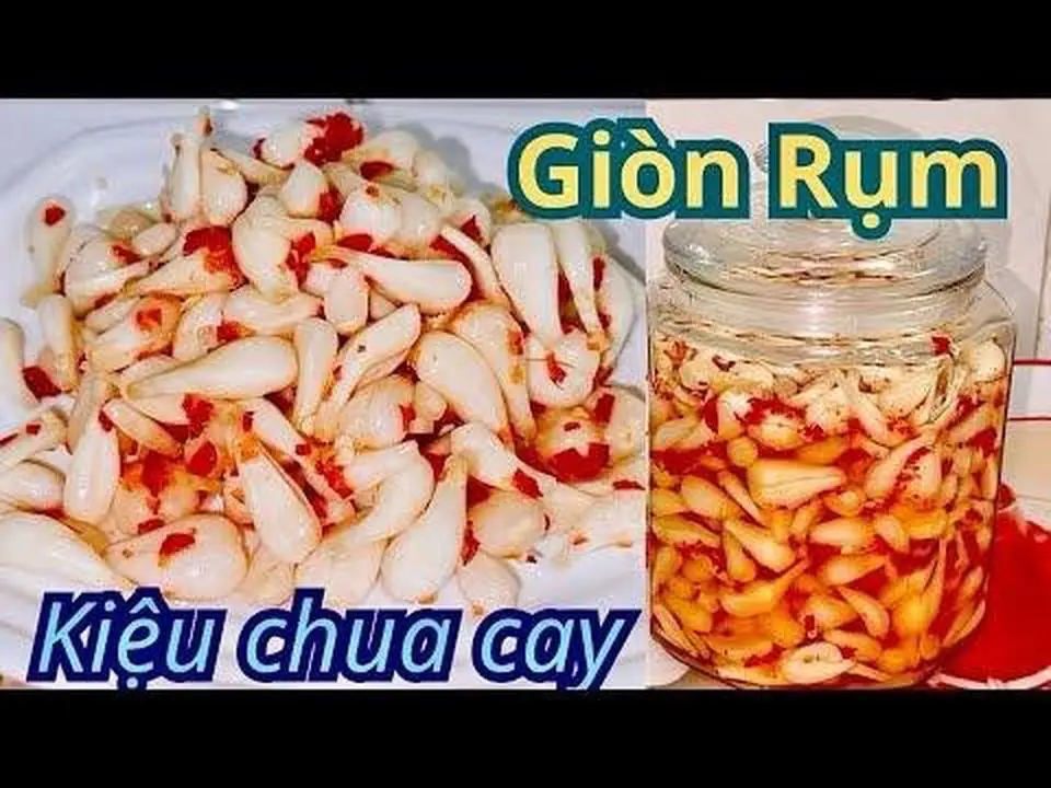 Cách Làm Củ Kiệu Ngâm Chua Cay Giòn Rụm Ăn Là Ghiền || Bí Quyết Ngâm Kiệu Trắng Giòn || HVMĐ 338