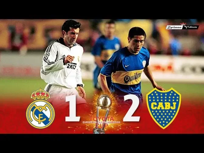 Real Madrid 1 X 2 Boca Juniors 2000 Intercontinental Cup Final Extended ...