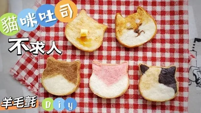 羊毛氈貓吐司製作過程大公開
