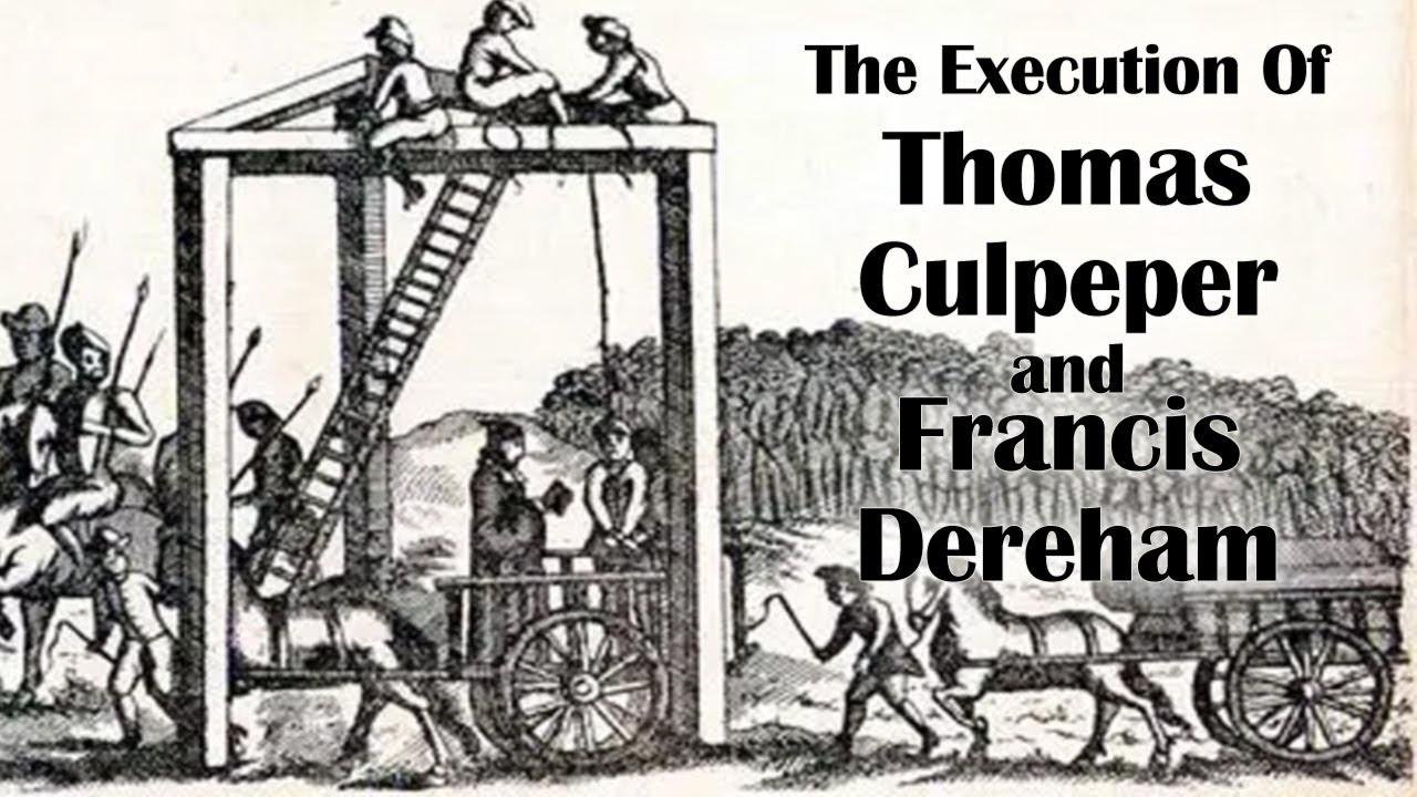 10th December 1541: Thomas Culpeper and Francis Dereham executed for affairs with Catherine Howard