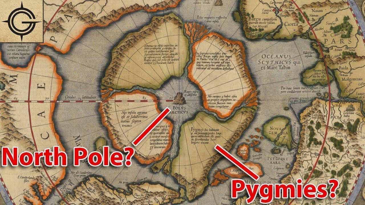 Why the North Pole looked like this on Old Maps