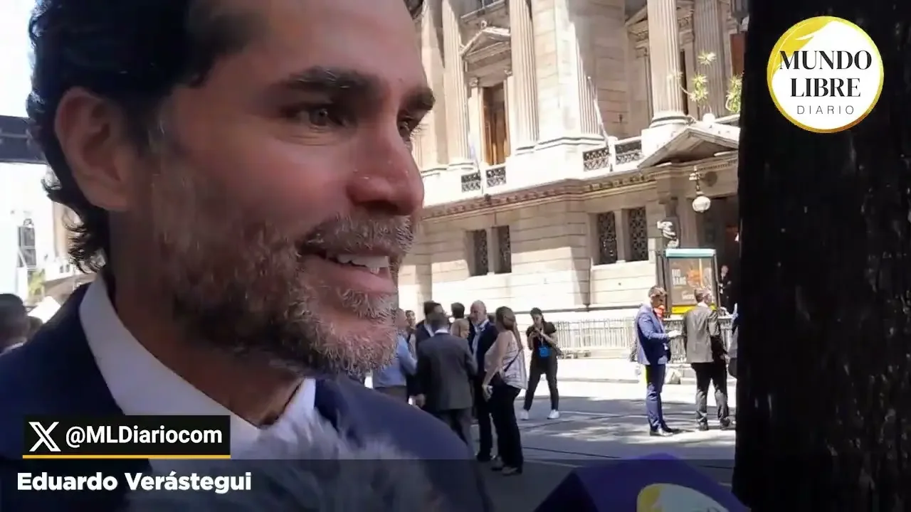 Eduardo Verástegui: "Que viva Argentina, que viva México, que viva la Libertad"