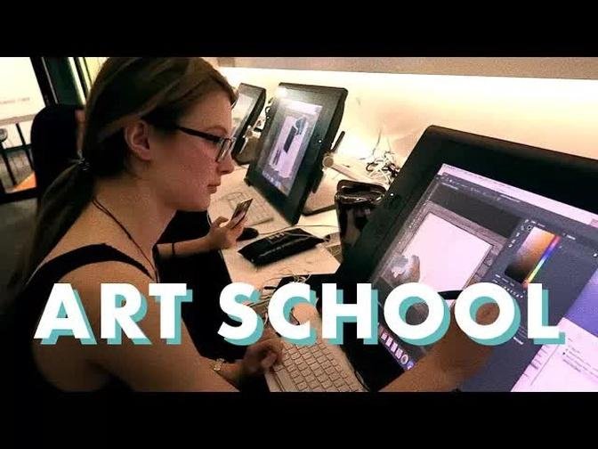 ART SCHOOL // Finals Week as an Animation Student