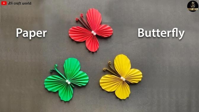 ORIGAMI PAPER BUTTERFLY। Paper Butterfly। Easy Paper Butterfly | Origami | Butterfly with Paper