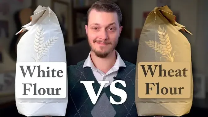 White Flour vs. Wheat Flour || Which One Is Healthy for You?