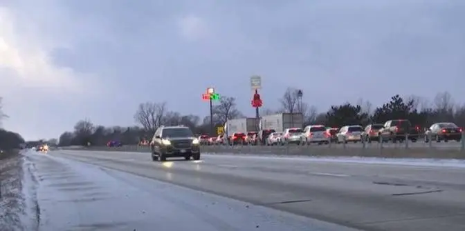 Snowy Michigan pileup ensnares up to 100 vehicles, police say