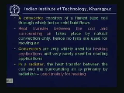 Lecture - 43 Selection of Air Conditioning Systems