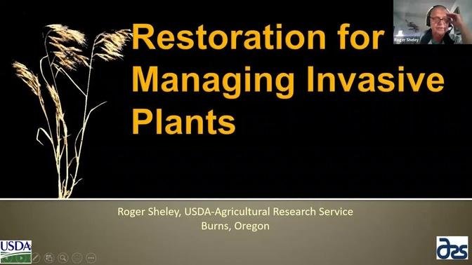 Restoration for Managing Invasive Plants