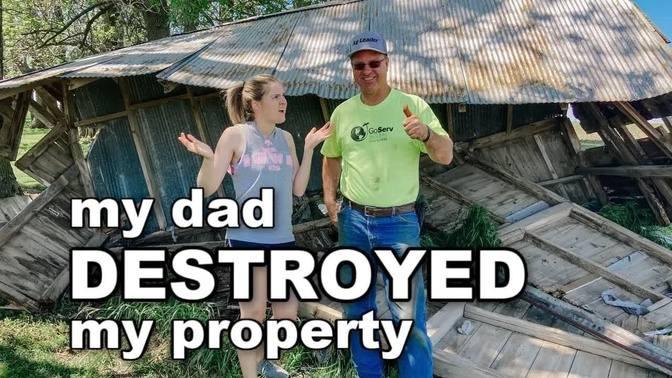 DESTROYING an ABANDONED building