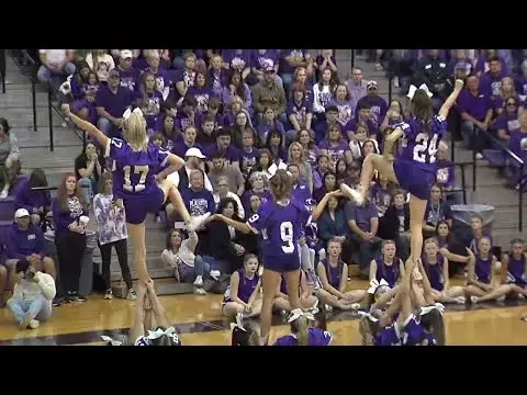 Port Neches-Groves High School holds pep rally to send off football team to state semi-final game