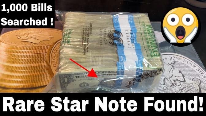 Rare Star Note Found Searching Dollar Bills