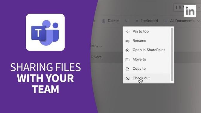 Microsoft 365 Tutorial - Sharing files with your team