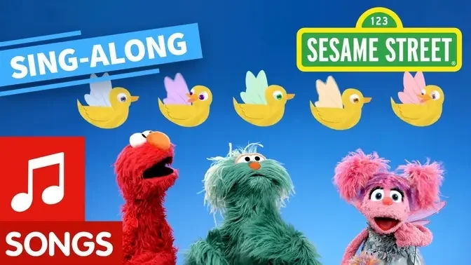 Sesame Street: 5 Little Fairy Ducks Lyric