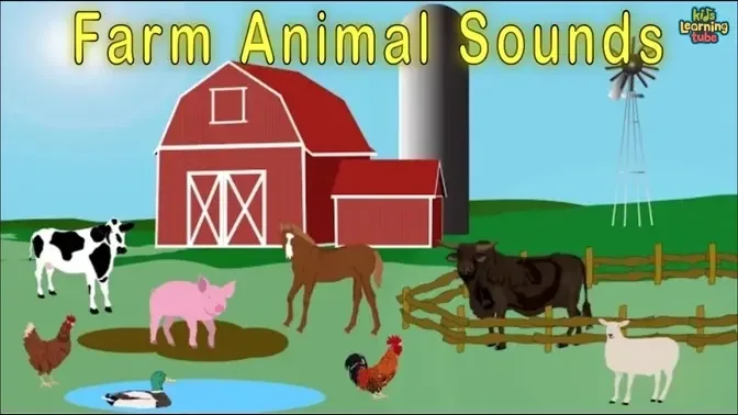 Farm Animal Sounds Song Animals on the Farm