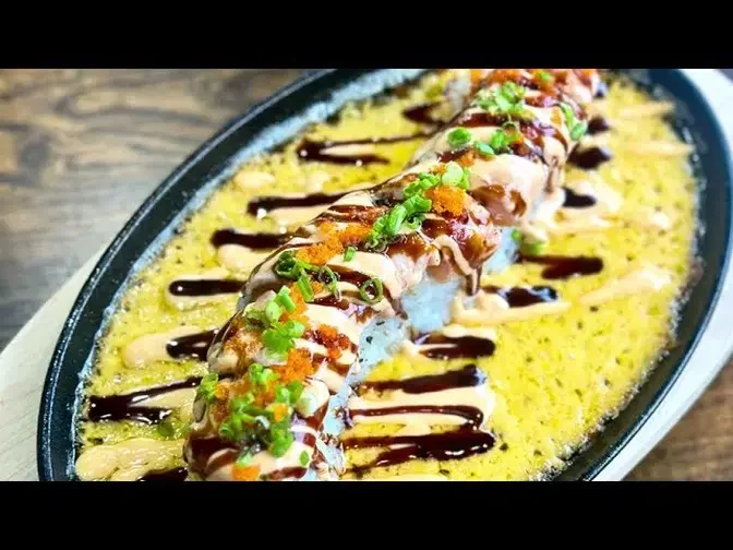 HOW TO MAKE SUSHI ROLL NORALICIOUS#HIKARU HIBACHI EXPRESS INDIANAPOLIS