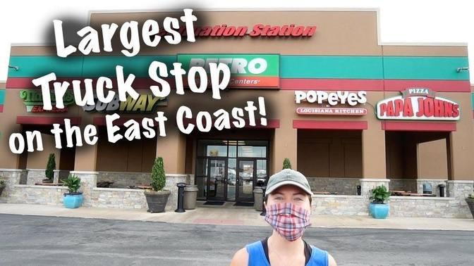 THE LARGEST TRUCK STOP ON THE EAST COAST | Whites Truck Stop | Videos ...