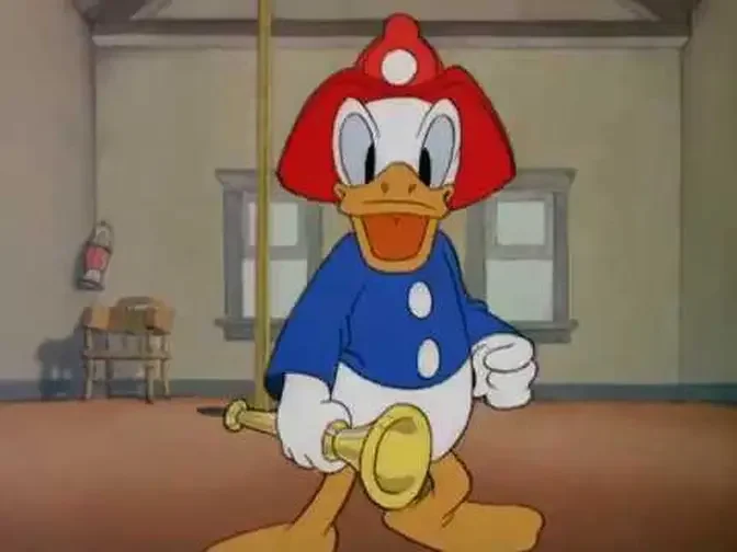 Walt Disney Donald Duck - Fire Chief