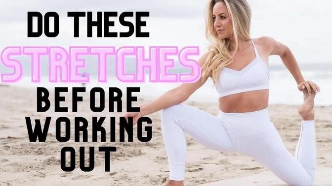 8 Minute Full Body Warm Up Stretch for Better Workouts