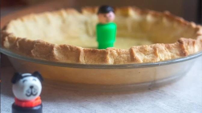 How to Make and Prebake a Pie Crust
