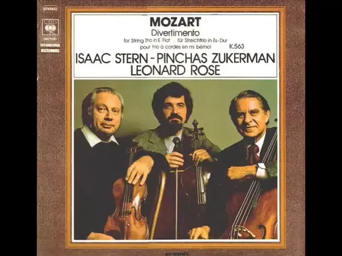 Mozart: Divertimento for String Trio in E-Flat Major K. 563 (Complete)