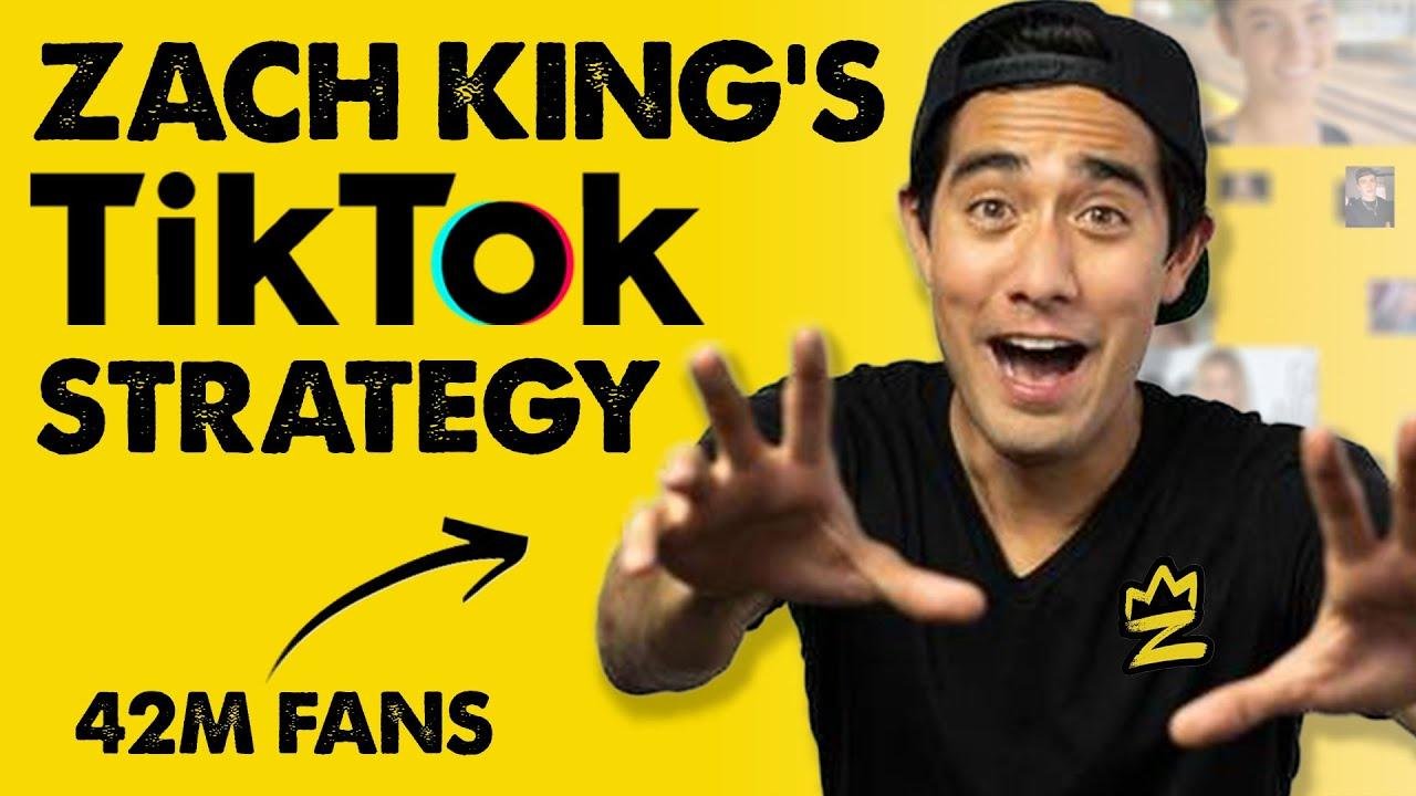 Zach King’s BRILLIANT Strategy For TikTok - How He Grew 42M Fans