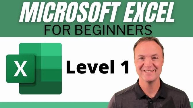 Microsoft Excel Tutorial - Beginners Level 1 