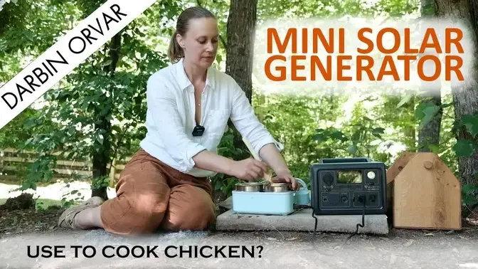 Can You Use a Mini Solar Generator to Cook Chicken? (Bluetti EB3A)