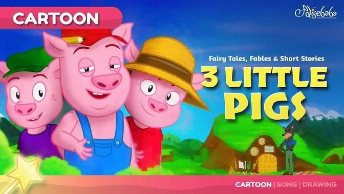Three Little Pigs ( 3 Little Pigs ) | Bedtime Stories for Kids