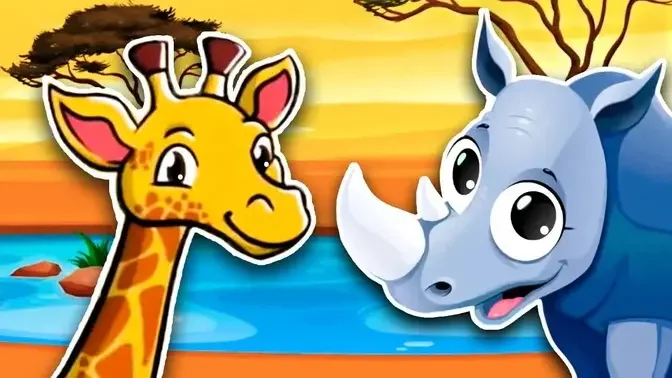 Wild & Zoo Animal Sounds Songs! | Fun Animal Sound Games and Song  Compilation | Kids